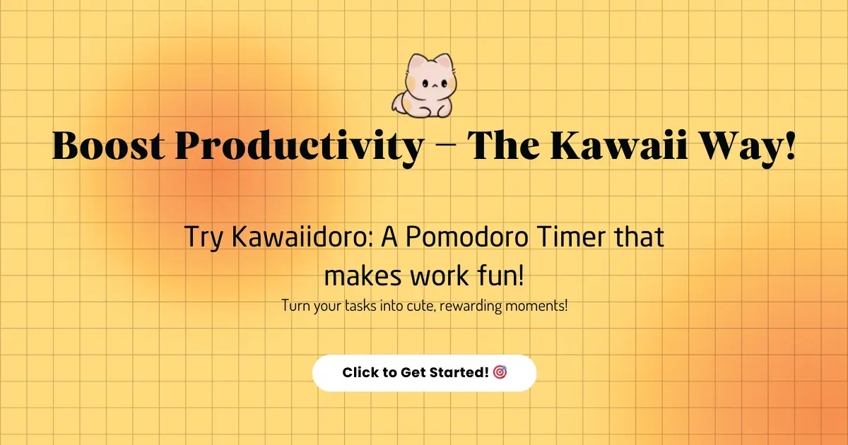 Kawaiidoro Pomodoro